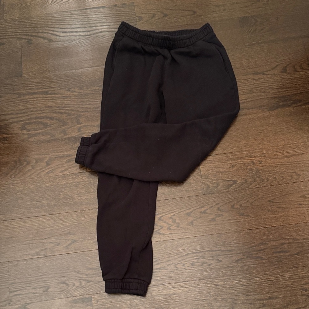 Cotton Citizen Black Joggers